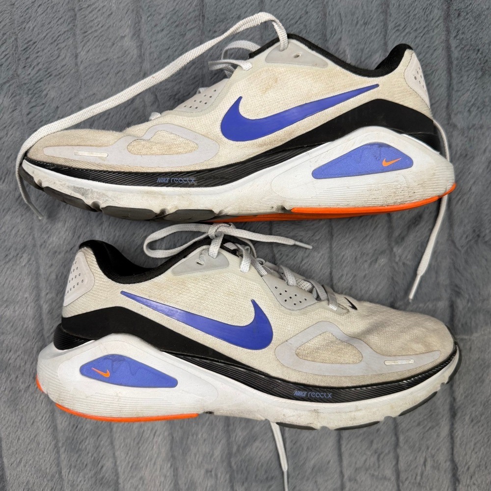 Nike Structure 25 Mens Running Shoes Light Bone Orange HJ1102-004 Size 8